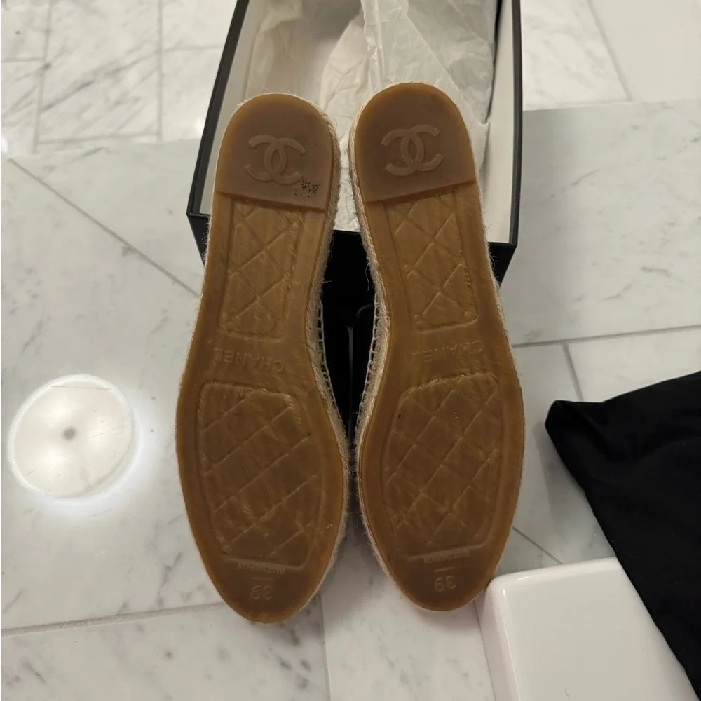 CHANEL Black Leather Mules - Picture 4 of 4